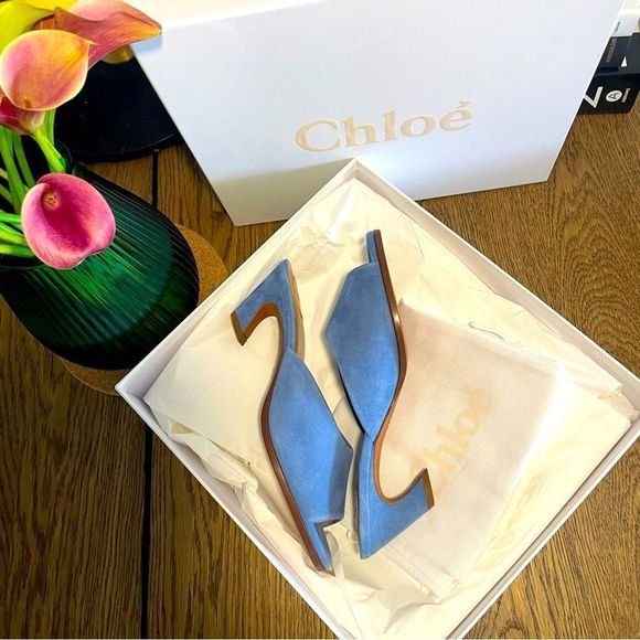 New  CHLOE SUEDE MULE 💗 - Picture 3 of 7